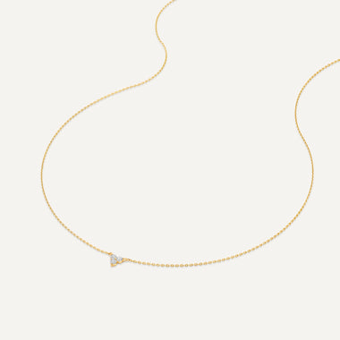 14 Karat Gold Lotus Zirconia Set - 5