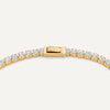 14 Karaat Goud Zirkonia Tennisarmband (18.5mm) - 7