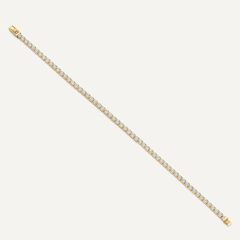 Zirkonia Tennisarmband (18.5mm)