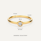 Illusion Set Diamant Ring (0.02 ct)