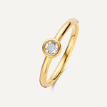 Illusion Set Diamond Ring (0.03 ct)