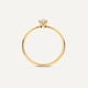 Bague Solitaire Diamant Six Prong (0.10 ct)