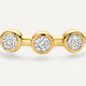 Bezel Set Diamant Band Ring (0.15 ct)