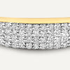 14 Karat Gold with Diamonds Pavé Diamond Signet Ring (0.20 ct) - 7
