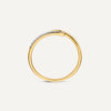 14 Karaat Goud met Diamanten Diamant Claw Ring (0.10 ct) - 6
