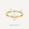 14 Karat Gold with Diamond Baguette Cut Diamond Ring (0.07 ct) - 5