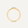 14 Karat Gold with Diamond Baguette Cut Diamond Ring (0.07 ct) - 6