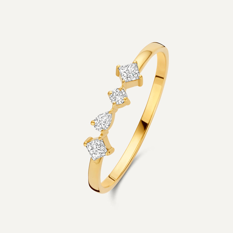 Dazzling Diamant Statement Ring (0.20 ct)