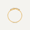 14 Karaat Goud met Diamanten Dazzling Diamant Statement Ring (0.20 ct) - 7