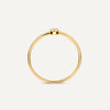 14 Karaat Goud met Diamant Bezel Set Diamant Ring (0.05 ct) - 6