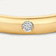 Diamond Curve Band Ring (0.02 ct)