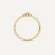 Slim Diamond Trilogy Ring (0.10 ct)