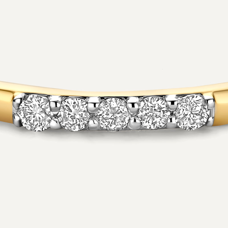 Slim Diamond Line Ring (0.04 ct)