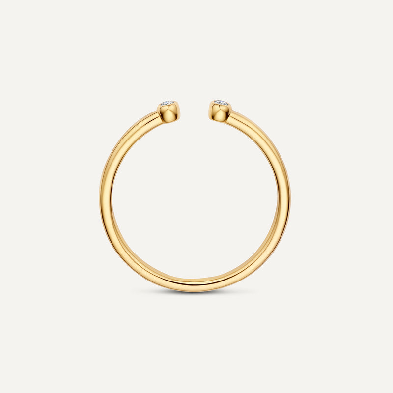 Diamond Open Stacker Ring (0.03 ct)