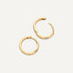 Diamond Tension Hoops (12 mm) (0.04 ct)