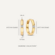Diamond Tension Hoops (12 mm) (0.04 ct)