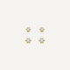 Six Prong Diamond Earrings Set (0.30 ct)