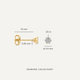 Six Prong Diamond Cluster Studs (0.10 ct)