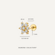 Diamond Flower Piercing (0.10 ct)