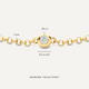 Brede Bezel Set Diamant Armband (0.05 ct)