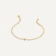 Brede Bezel Set Diamant Armband (0.05 ct)