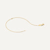 14 Karat Gold with Diamond Bold Bezel Set Diamond Bracelet (0.03 ct) - 7