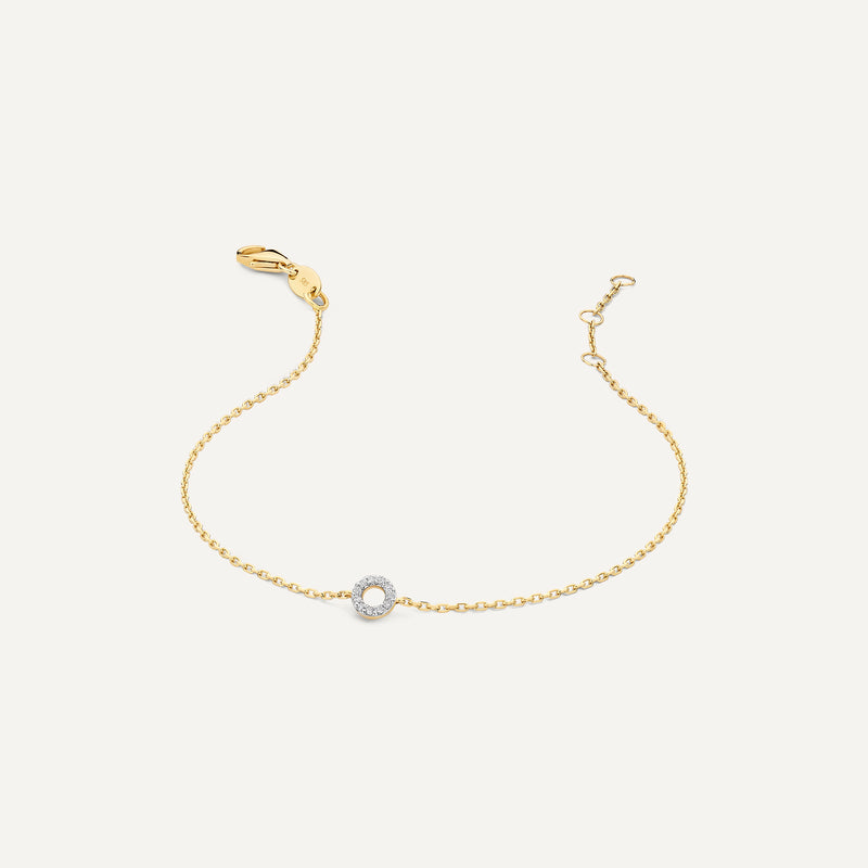 Diamond Open Halo Bracelet (0.03 ct)