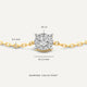 Four Prong Diamond Halo Bracelet (0.04 ct)