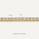 Pulsera de Tenis con Diamantes (0.89 ct)