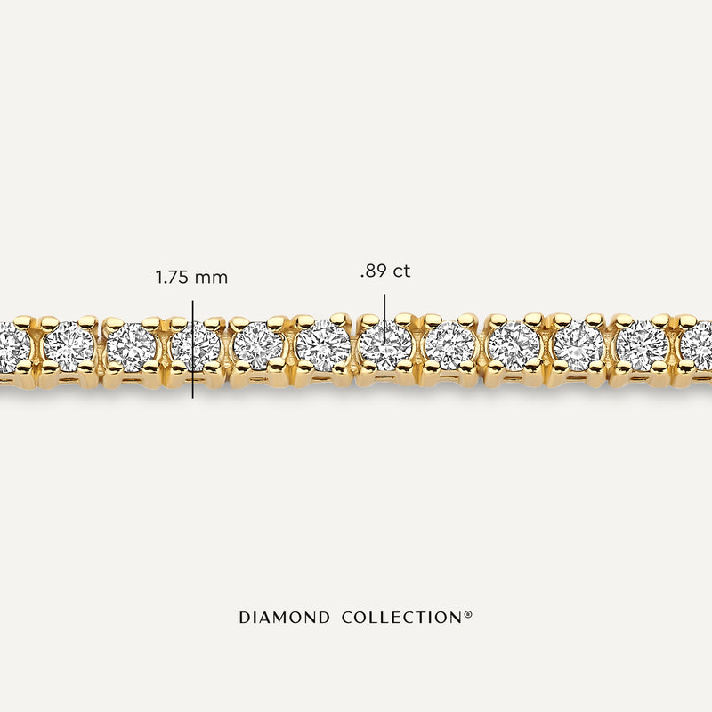 Pulsera de Tenis con Diamantes (0.89 ct)