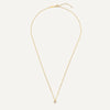 14 Karaat Goud met Diamant Bezel Set Diamant Linked Pendant Ketting (0.02 ct) - 10