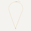 14 Karat Gold with Diamonds Diamond Cluster Linked Pendant Necklace (0.15 ct) - 10