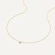 Diamond Open Halo Pendant Necklace (0.05 ct)