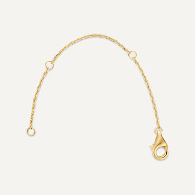 Oro de 14 Quilates Extensor de Collar con Diamante Essential - 1