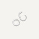 Pavé Diamond Mini Huggie Hoops (8mm) (0.05 ct)