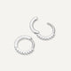 Pavé Diamond Petit Huggie Créoles (10mm) (0.06 ct)