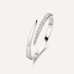 Cubic Zirconia Claw Ring