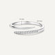 Cubic Zirconia Claw Ring
