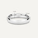 4 mm Curve Band Ring