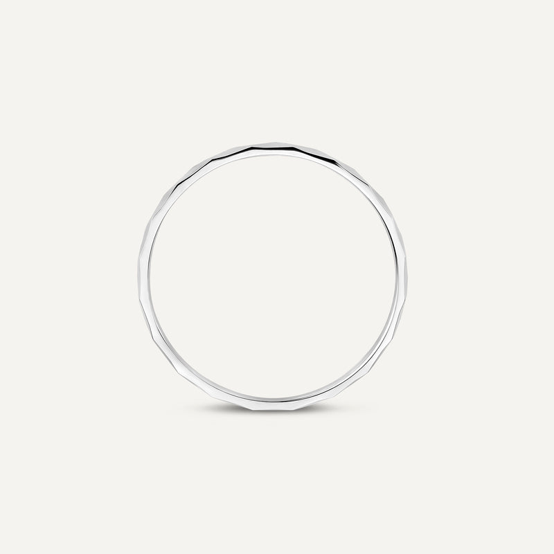 Hammered Stacker Ring