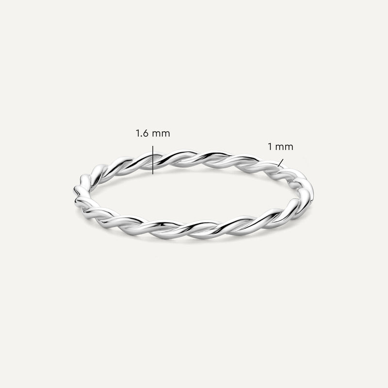 Twisted Stacker Ring