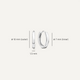 Essential Small Huggie Hoops (10mm)