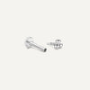 14 Karat White Gold Sphere Cluster Piercing - 5
