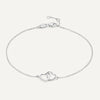 Geschakeld Hart Armband