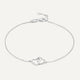 Geschakeld Hart Armband