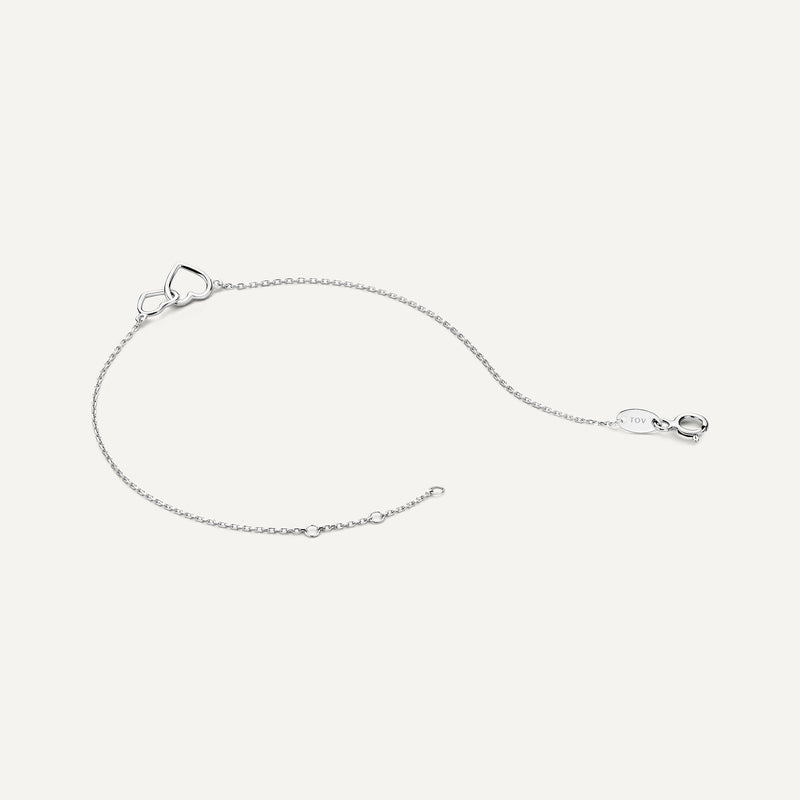 Linked Heart Bracelet
