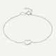 Open Heart Bracelet