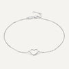Open Heart Bracelet