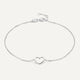 Open Heart Bracelet