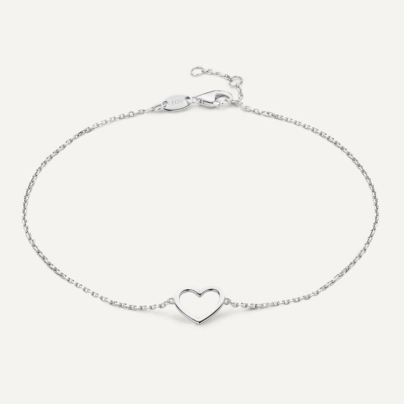 Open Heart Bracelet